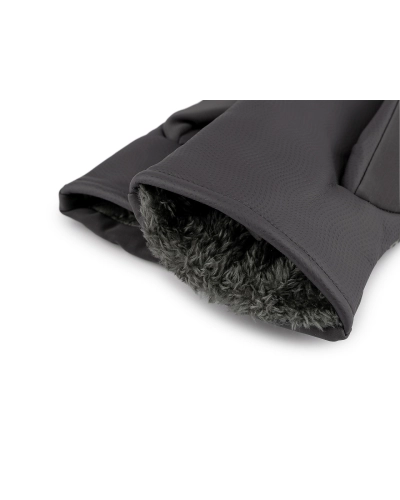 Pánske rukavice kombinácia šuštiak, zateplené - 1 pár | Mimib