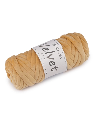 Priadza Marshmallow hrubá Velvet Ø10 mm 500 g - 1 ks | Mimib