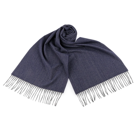 Pánsky šál so strapcami 35x175 cm - 1 ks | Mimib