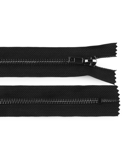 Kovový zips No 5 dĺžka 10 cm (jeansový) - 1 ks | Mimib