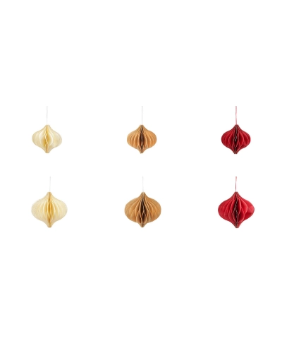 Papierová vianočná ozdoba na stromček - banka - 1 ks | Mimib