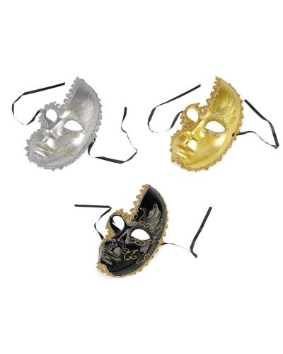 Benátska maska - škraboška - 1 ks | Mimib
