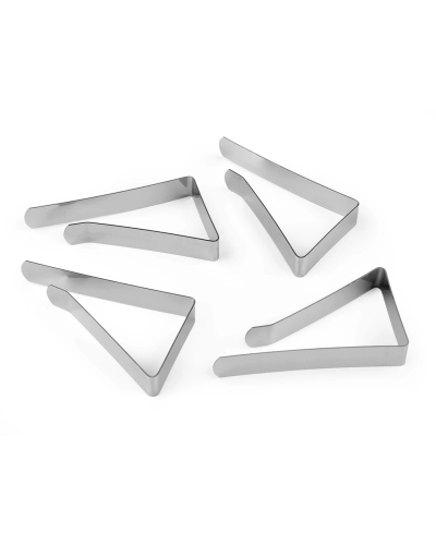 Kovová spona na obrus 4 ks - 1 karta | Mimib