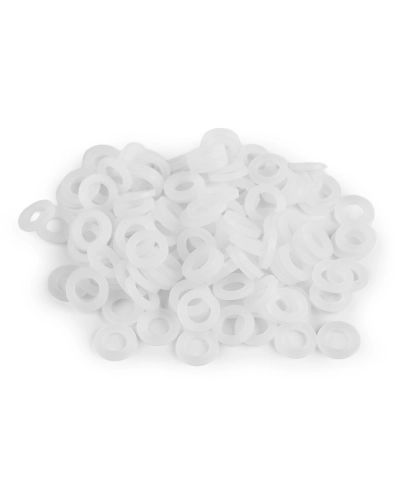 Silikónové krúžky na háčkovanie tašiek, kabeliek Ø15 mm - 200 ks | Mimib