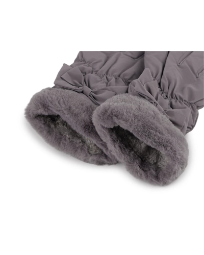 Dámske rukavice šusťákové, zateplené, dotykové - 1 pár | Mimib