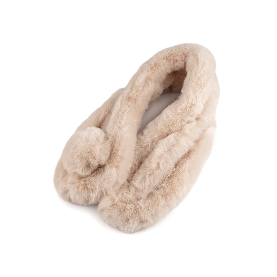 Kožušinový šál 15x75 cm - 1 ks | Mimib