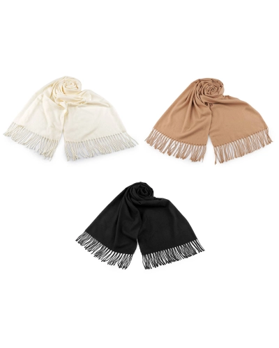 Šatka / šál so strapcami 70x180 cm - 1 ks | Mimib