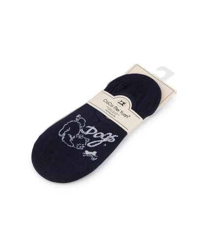 Dámske / dievčenské bavlnené ponožky do tenisiek - 1 pár | Mimib