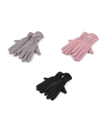 Dámske rukavice zateplené, dotykové - 1 pár | Mimib