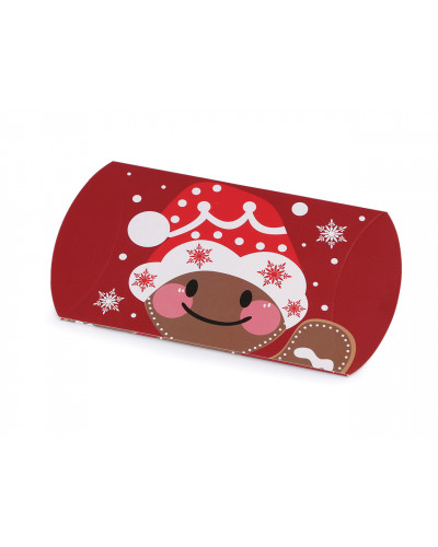 Vánoční dárková krabička sob, Mikuláš, sněhulák, | Mimib