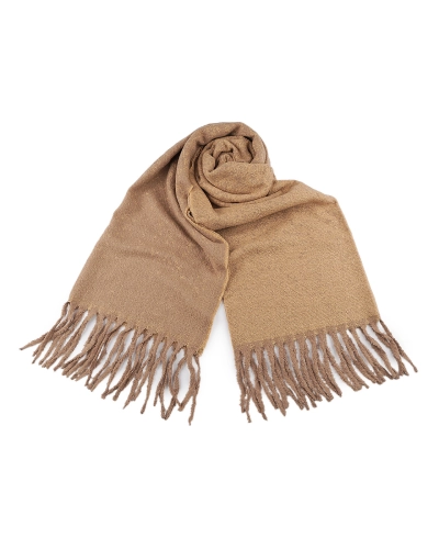 Zimný šál / pléd so strapcami 60x195 cm - 1 ks | Mimib