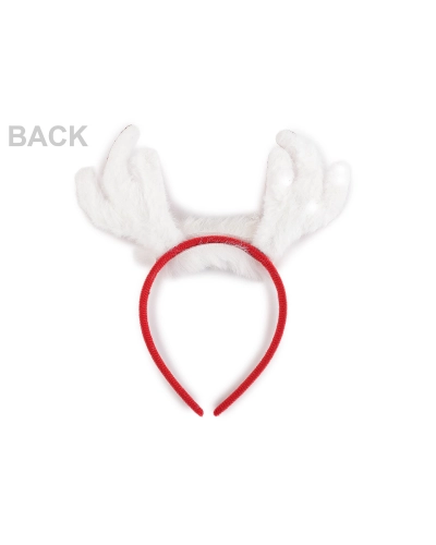 Čelenka do vlasov sob s rolničkami, vianočná / párty - 1 ks | Mimib