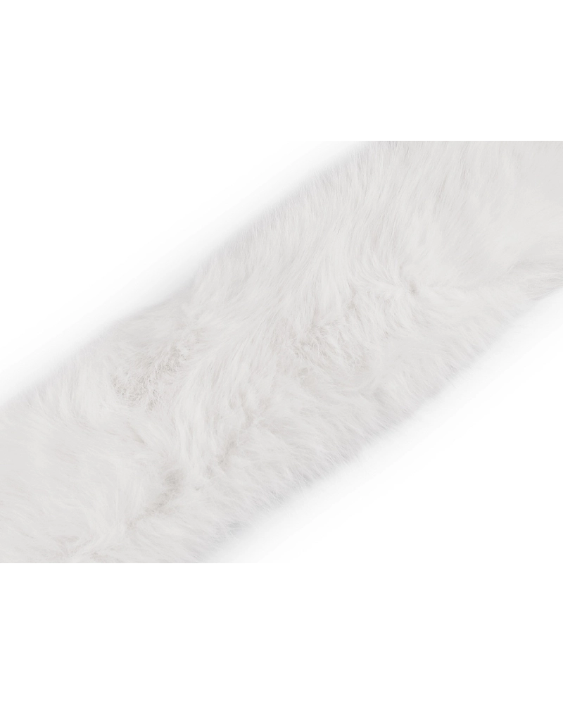 Odevná kožušina s pútkami na kapucňu dĺžka 68 cm - 1 ks | Mimib