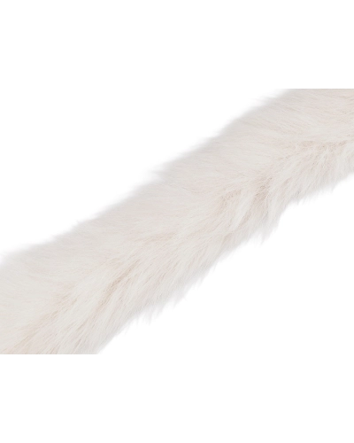 Všívacia odevná / dekoračná kožušina okrúhla šírka 5 cm - 1 m | Mimib