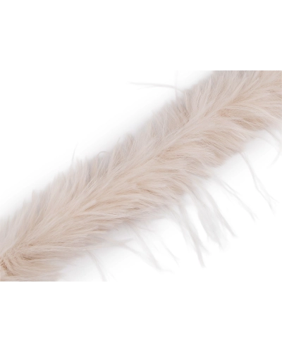 Všívacia odevná / dekoračná kožušina s dlhým chlpom šírka 6 cm - 1 m | Mimib