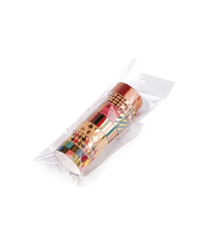 Ozdobná lepiaca páska šírka 15 mm - 7 ks | Mimib