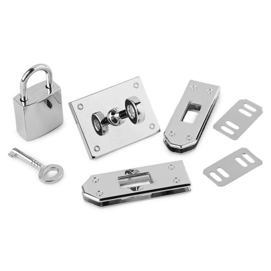 Sada zapínania na tašku so zámkom - 1 sada | Mimib