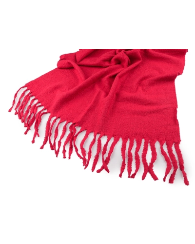 Zimný šál / pléd buklé so strapcami 65x190 cm - 1 ks | Mimib