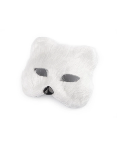 Karnevalová maska - škraboška chlpatá mačka - 1 ks | Mimib