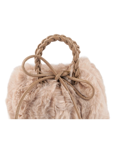 Kožušinová kabelka 24x18 cm - 1 ks | Mimib