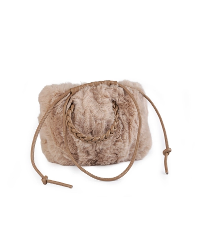 Kožušinová kabelka 24x18 cm - 1 ks | Mimib