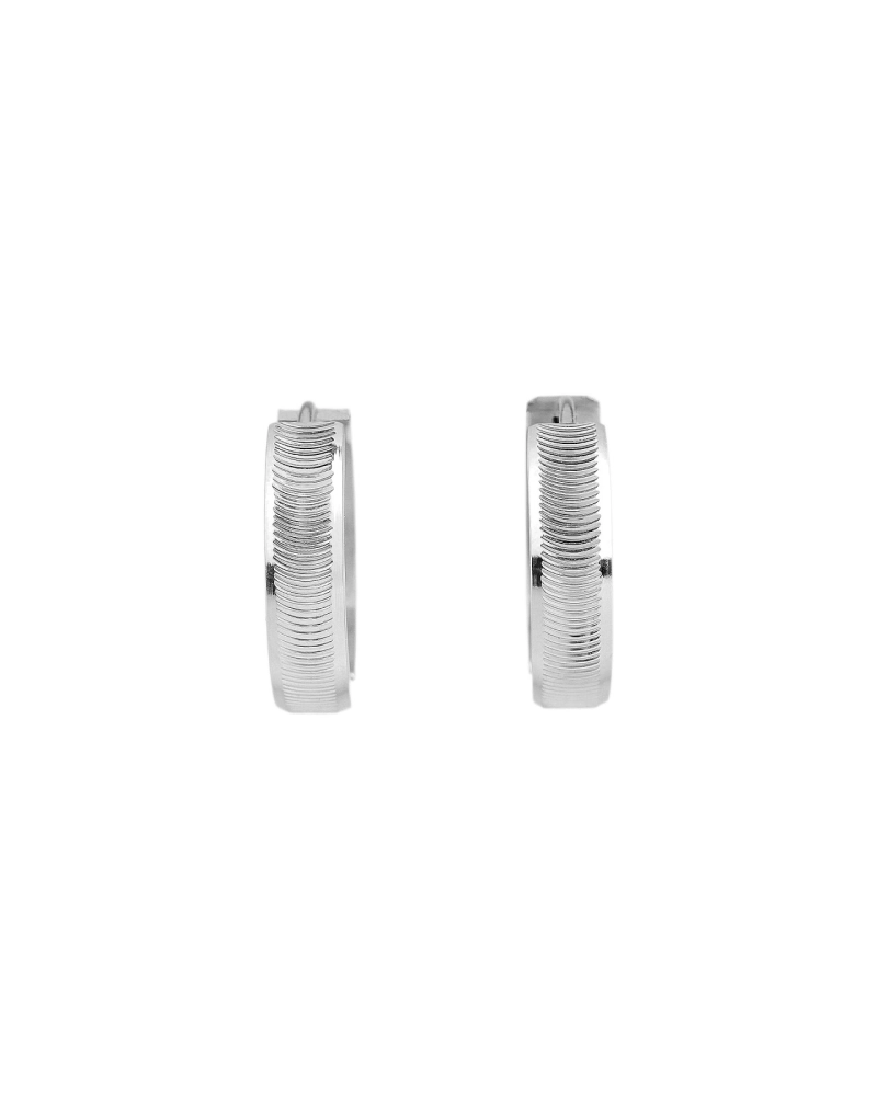 Náušnice z nerezovej ocele kruhy - 1 pár | Mimib