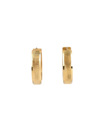 Náušnice z nerezovej ocele kruhy - 1 pár | Mimib