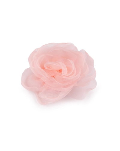Brošňa organzový kvet Ø8 cm - 1 ks | Mimib