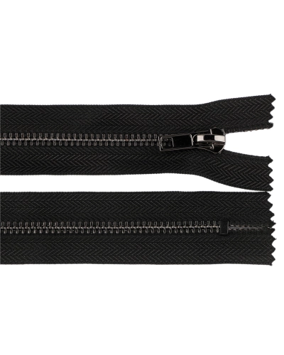 Kovový zips No 5 dĺžka 18 cm (jeansový) - 1 ks | Mimib