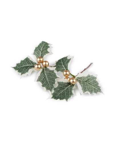 Umelá vetvička so šípkami, cezmína na drôtiku - 2 ks | Mimib