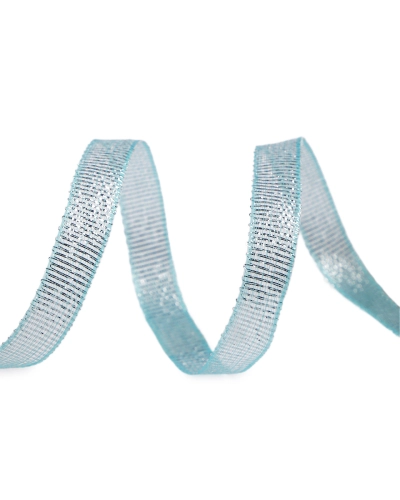 Brokátová stuha s lurexom šírka 10 mm - 10 m | Mimib