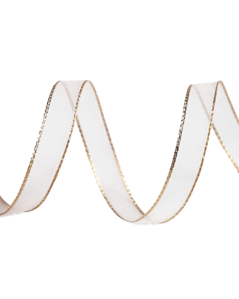 Monofilová stuha s lurexom šírka 10 mm - 20 m | Mimib