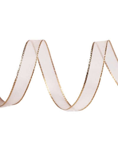 Monofilová stuha s lurexom šírka 10 mm - 20 m | Mimib