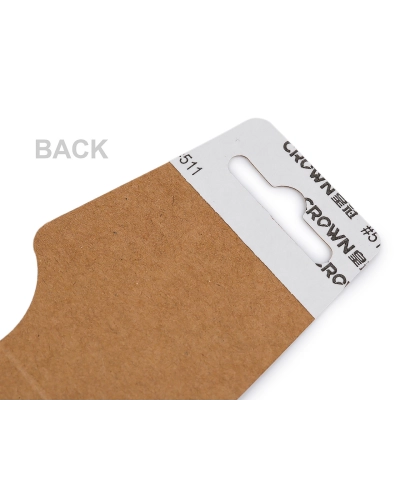 Samolepiaca karta na zavesenie tovaru 55x150 mm papierová - 100 ks | Mimib