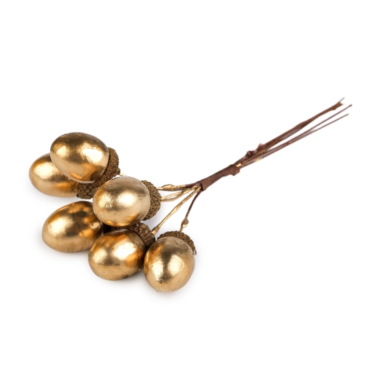 Umelé žalude na drôtiku metalické - 1 zväzok | Mimib