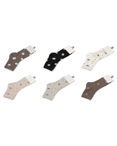 Dámske / dievčenské bavlnené ponožky - 1 pár | Mimib