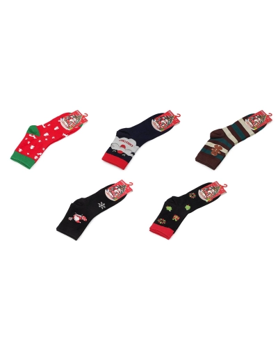 Vianočné ponožky unisex - 1 pár | Mimib