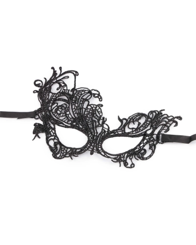 Karnevalová maska - škraboška čipková - 1 ks | Mimib