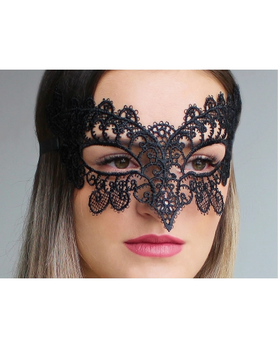 Karnevalová maska - škraboška čipková - 1 ks | Mimib