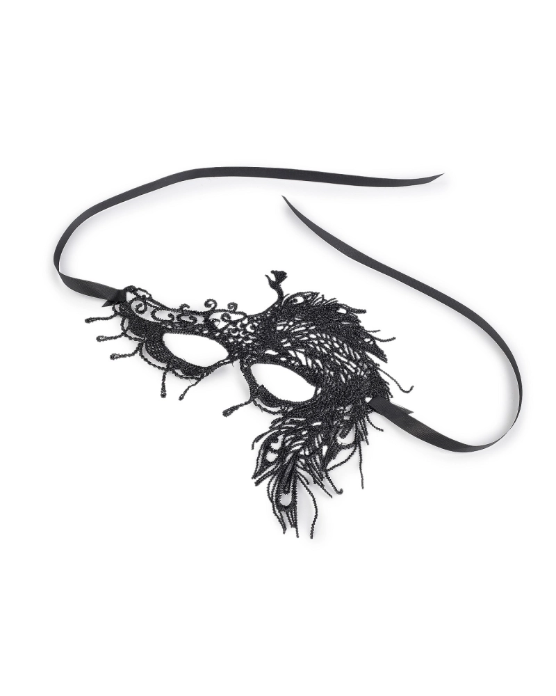 Karnevalová maska - škraboška čipková - 1 ks | Mimib