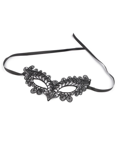 Karnevalová maska - škraboška čipková - 1 ks | Mimib