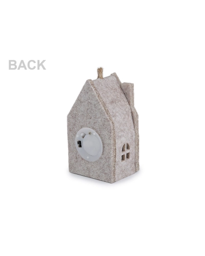 Filcový domček svietiaci na zavesenie - 1 ks | Mimib
