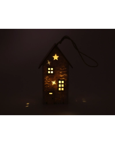 Filcový domček svietiaci na zavesenie - 1 ks | Mimib