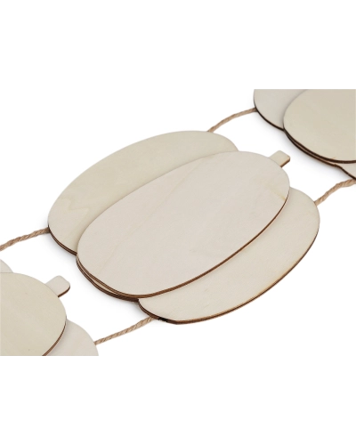 Drevený záves tekvice na domaľovanie / dotvorenie - 1 ks | Mimib