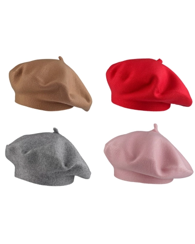 Dámsky pletený baret - 1 ks | Mimib