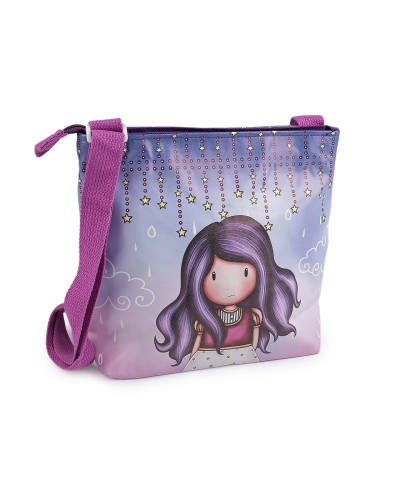 Dievčenská kabelka crossbody 23x22 cm s potlačou - 1 ks | Mimib