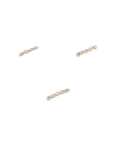 Krúžok spojovací uzavretý do retiazky Ø3, 4, 5 mm z nerezovej ocele - 5 sáčok | Mimib