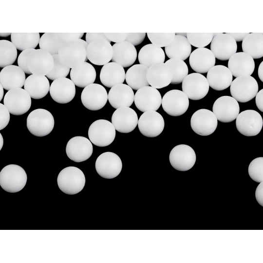 Polystyrénové guličky Ø10, 12 mm - 1 sáčok | Mimib