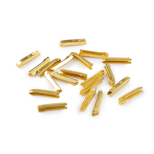 Spodná koncovka na opravu kovového dvojcestného zipsu - 10 sada | Mimib