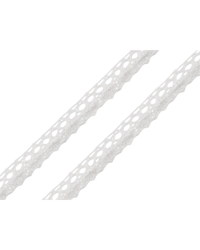 Bavlnená čipka paličkovaná šírka 12 mm - 22.5 m | Mimib